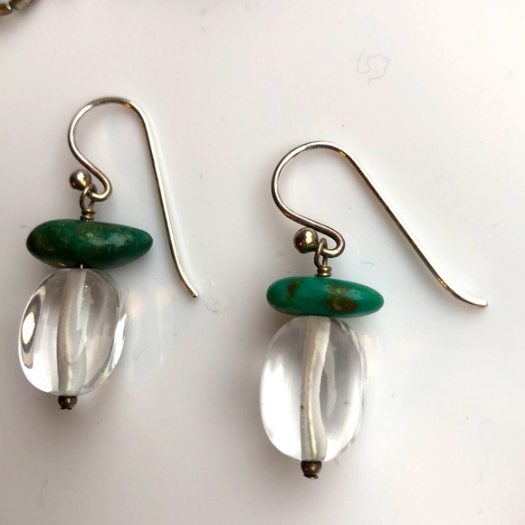 Barse Turquoise Necklace & Earring Set - 9… - Picture 3 of 6